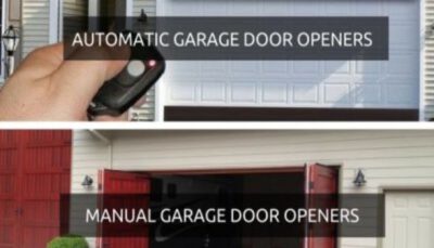 manual vs automatic garage door