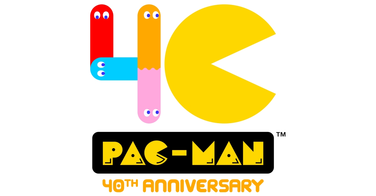 Pacman 40th Anniversary Logo